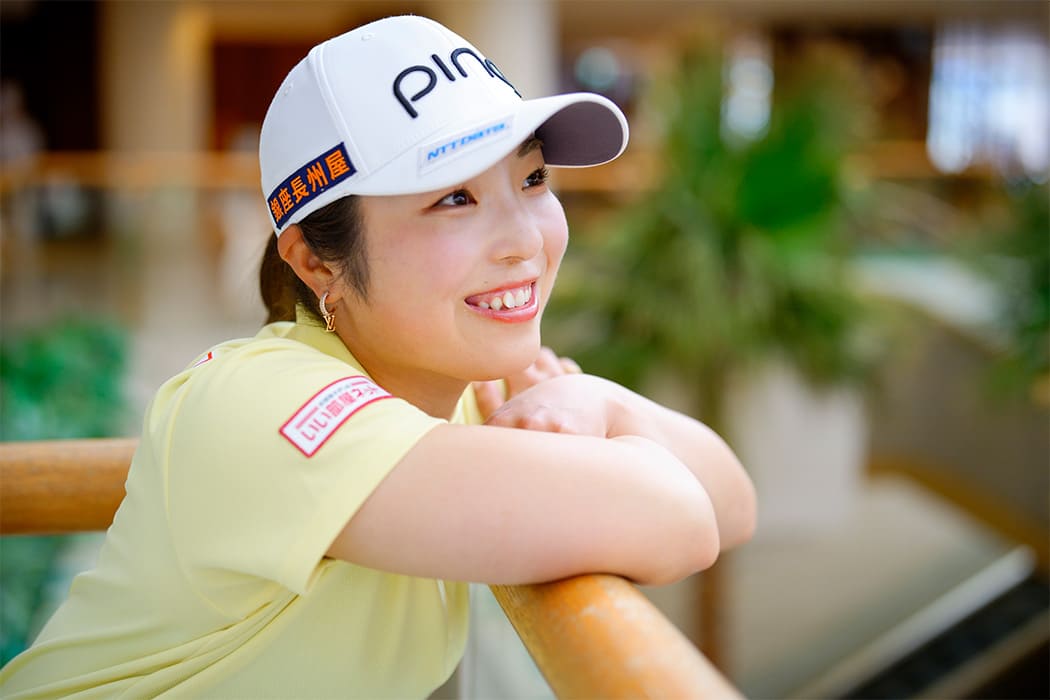 プロゴルファー 佐久間朱莉選手