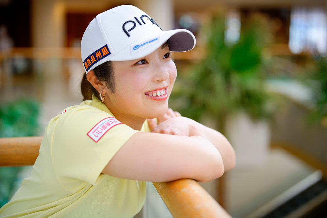 プロゴルファー 佐久間朱莉選手