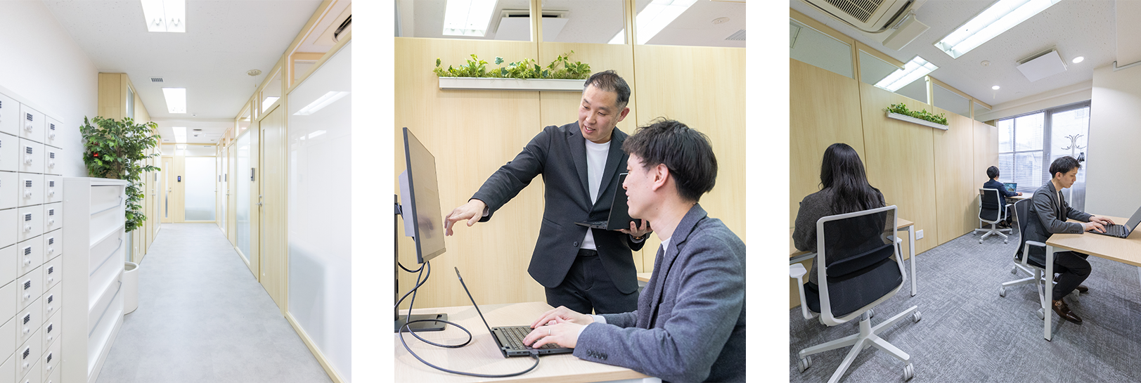 サテライトオフィス型の雇用支援サービス
