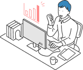 トレーニングでできる業務を広げる イメージ