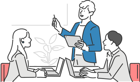 活躍できる未来が想像できる イメージ